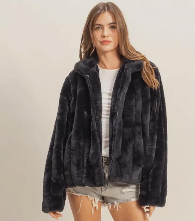 faux fur jacket